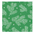 Weihnachts-Zelltuchserviette Zweige greenery, 25 x 25 cm, 3-lagig ATELIER 1109-0013 ATELIER 1109-0013  3lag
