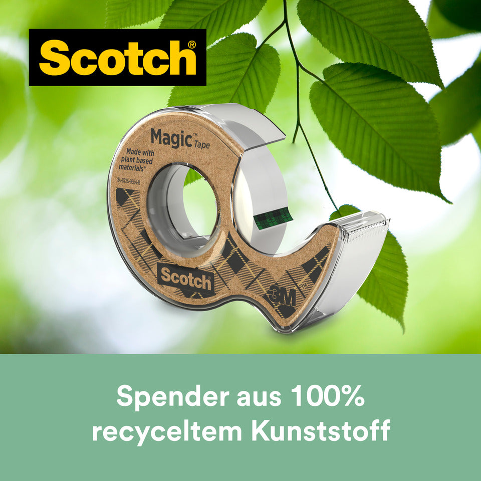 Handabroller, inkl. 1 Rolle Scotch® Magic™ Klebeband, 19 mm x 20 m SCOTCH 91920H SCOTCH 91920H +1Rl Magic