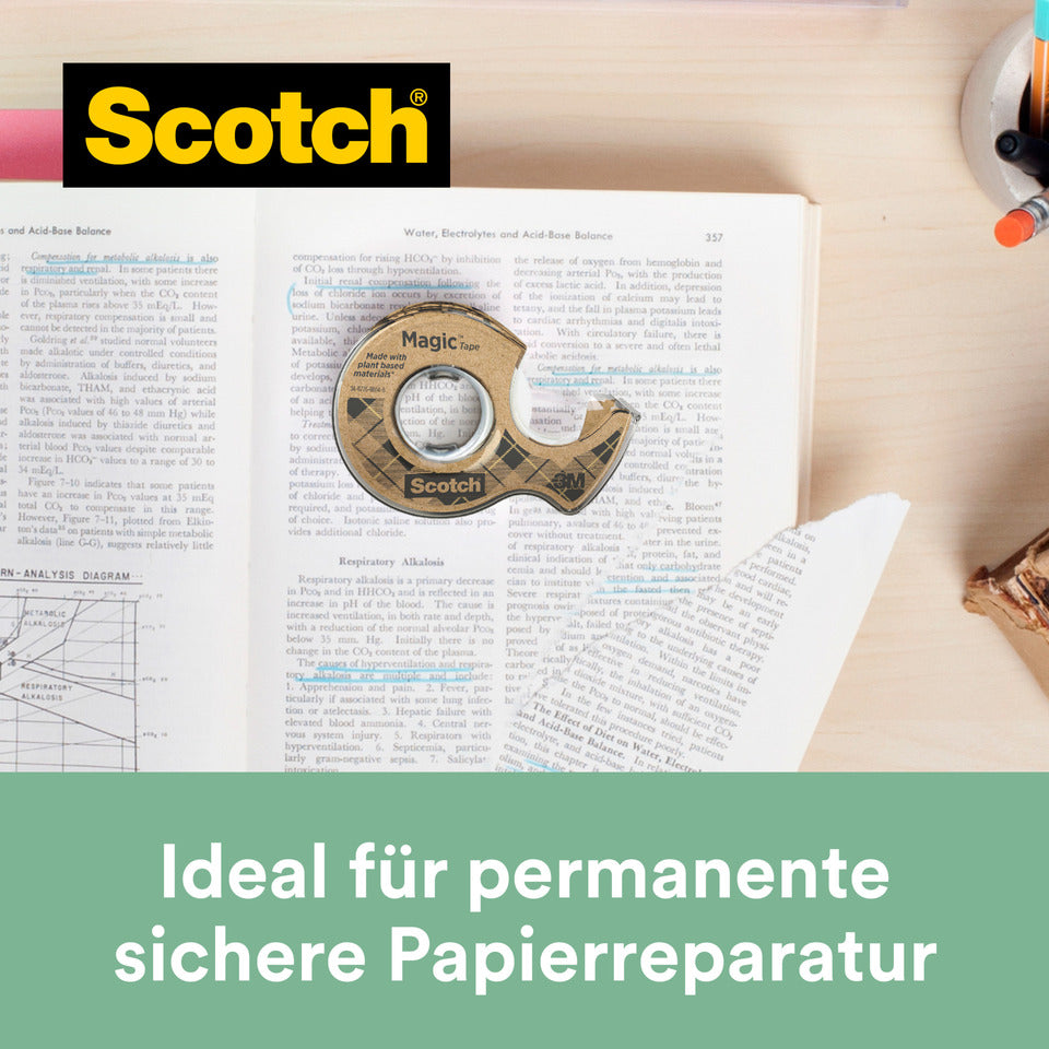 Handabroller, inkl. 1 Rolle Scotch® Magic™ Klebeband, 19 mm x 20 m SCOTCH 91920H SCOTCH 91920H +1Rl Magic