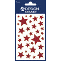 Weihnachtssticker Sterne, 31 Stück, rot AVERY ZWECKFORM 54448 AVERY ZWECKFORM 54448 Effektfolie