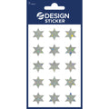 Weihnachtssticker Sterne, 15 Stück, silber AVERY ZWECKFORM 54447 AVERY ZWECKFORM 54447   Effektfolie