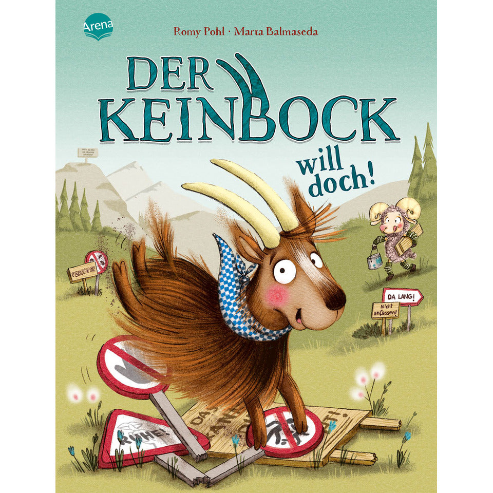 Bilderbuch Der Keinbock will doch ARENA 72111-8 ARENA 72111-8 Der Keinbock