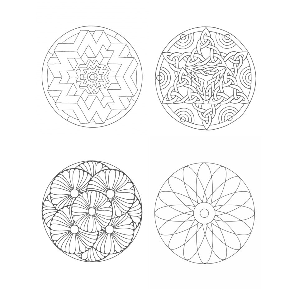 Malblock Mandalas - Oasen der Entspannung ARENA 09000-9 ARENA 09000-9 Mandala