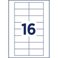 Namensschilder, 80 x 34 mm, 10 Schilder / 32 Einsteckschilder / 2 Bögen AVERY ZWECKFORM POL35MA66-10DR