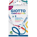 Faserschreiber Giotto Turbo Glitter, 8 Stück GIOTTO F425800 LYRA F425800 8er-ET