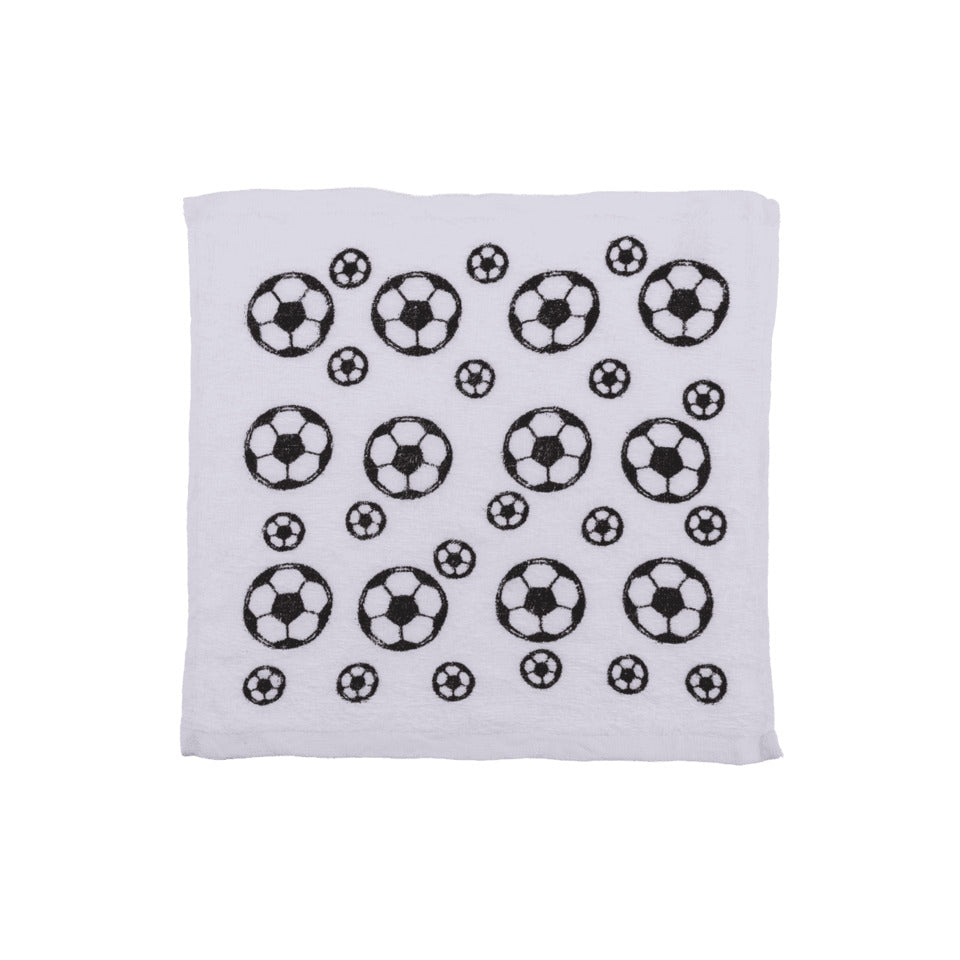 Magisches Baumwoll-Handtuch Fußball, 30 x 30 cm OUT OF THE BLUE 31/4016 OOTB 31/4016 30x30cm