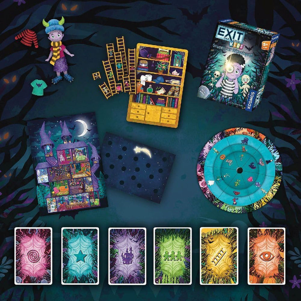 Mitbringspiel Exit - Das Spiel - Kids: Gruseliger Rätselspaß KOSMOS 684280 KOSMOS 684280 Gruseliger Rätselspaß