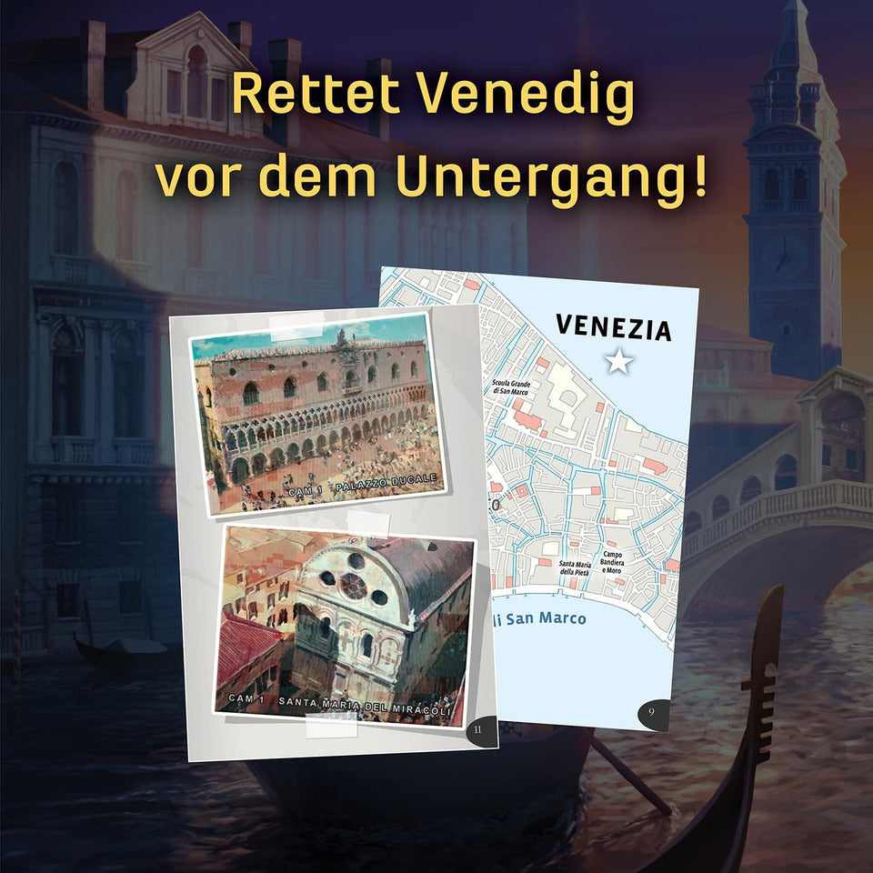 Mitbringspiel Exit - Das Spiel: Venedig Verschwörung KOSMOS 684396 KOSMOS 684396 Venedig Verschwörung