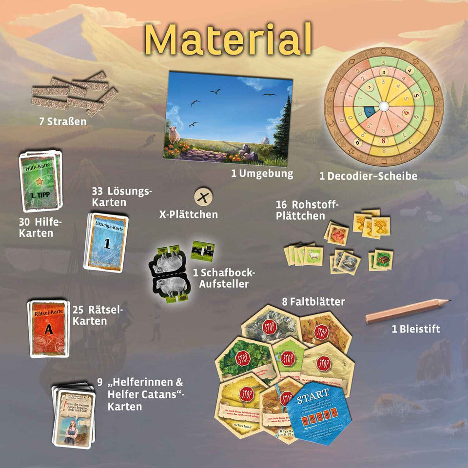 Mitbringspiel Exit - Das Spiel: Abenteuer auf Catan KOSMOS 684983 KOSMOS 684983 Abenteuer auf Catan