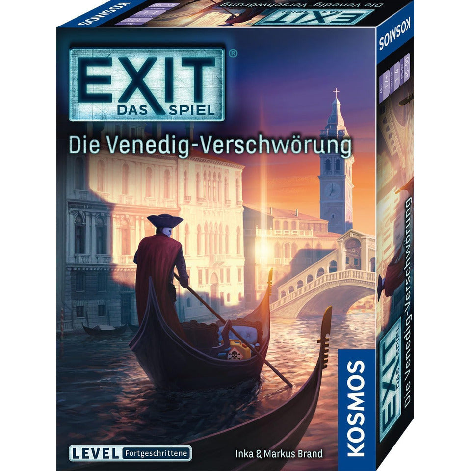 Mitbringspiel Exit - Das Spiel: Venedig Verschwörung KOSMOS 684396 KOSMOS 684396 Venedig Verschwörung