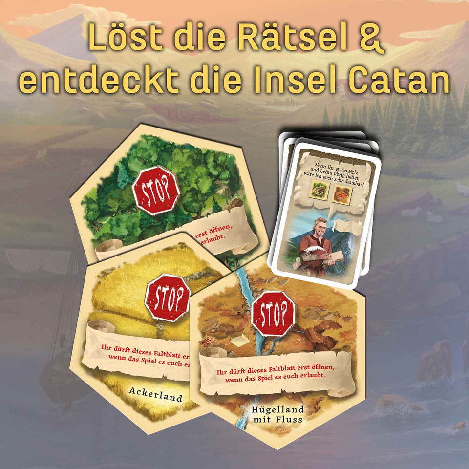 Mitbringspiel Exit - Das Spiel: Abenteuer auf Catan KOSMOS 684983 KOSMOS 684983 Abenteuer auf Catan