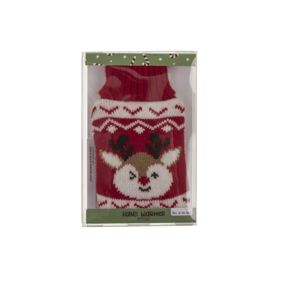 Weihnachts-Handwärmer X-Mas mit Stricküberzug, sortiert OUT OF THE BLUE 960460 OOTB 960460 m.Stricküberzug