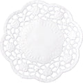 Tassendeckchen Rose ø 9 cm, 24 Stück, weiß DEMMLER 921102410 0921102410 Bt24St