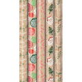 Weihnachts-Geschenkpapierrolle Nature Spirit, 2 m x 70 cm, 5 Motive, sortiert ZÖWIE 33053 595238 ZÖWIE 33053 595238 696238  Nature Spirit