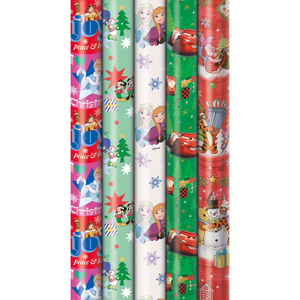 Geschenkpapierrolle Weihnachten Disney Kind, 3mx1m ZÖWIE 33029 555234 ZÖWIE 33029 555234 454234 Disney Kind