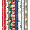Weihnachts-Offset, 10 m x 70 cm, 8 Motive, sortiert PRÄSENTA 33097 555212 PRÄSENTA 33097 555212 656212