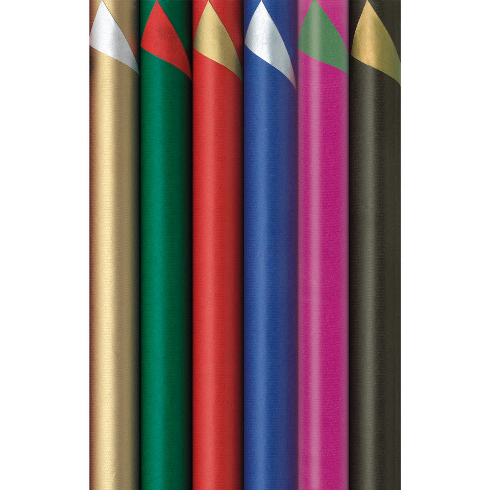 Geschenkpapierrolle Duo-Color, 2 m x 70 cm ZÖWIE 33753 939108 ZÖWIE 33753-939108 636208 Herbst/Winter