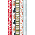 Weihnachts-Recyclingpapier, 2 m x 70 cm, 5 Motive, sortiert PURE NATURE 33053 525240 PURE NATURE 33053 525240 626240