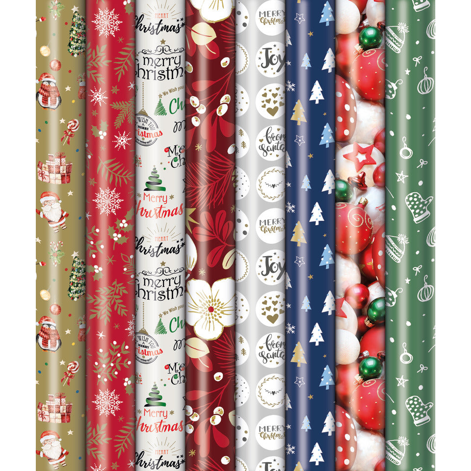 Weihnachts-Geschenkpapierolle Classic, 2 m x 70 cm, 10 Motive, sortiert ZÖWIE 33043 6A6218 ZÖWIE 33043 6A6218  5A5218 Classic