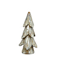 Weihnachtsdeko Baum, 9 x 19,5 cm, Porzellan, creme  670815020110 670815020110 9x19,5cm