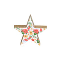 Weihnachtsdeko Stern, 18,5 x 4 x 20 cm, Mangoholz, bunt  671347020998 671347020998 18,5x4x20cm