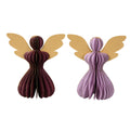 Weihnachtsfigur Engel, 18 x 12 x 20 cm, Wabe, violett sortiert  671371020358 671371020358 18x12x20cm