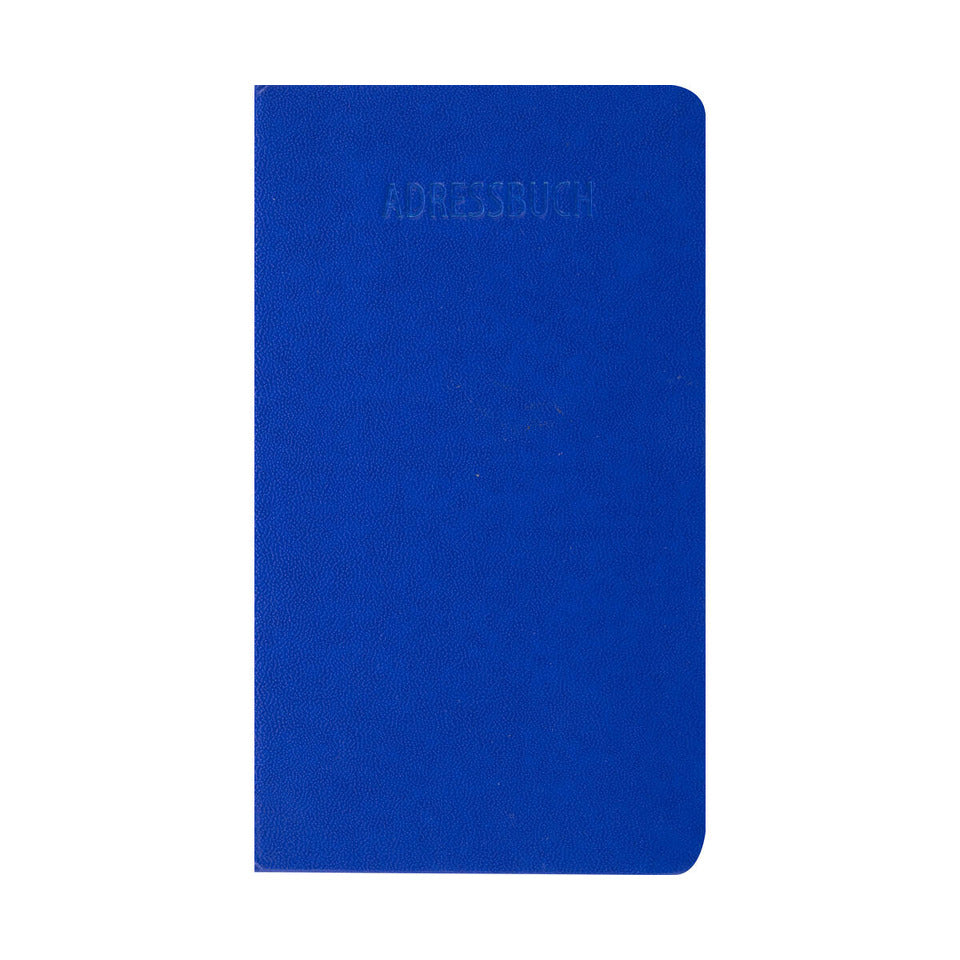 Adress- und Telefonbuch, 9,2 x 15,8 cm, sortiert STYLEX 46606 STYLEX 46606 8x15cm Farb. Sort. Uni