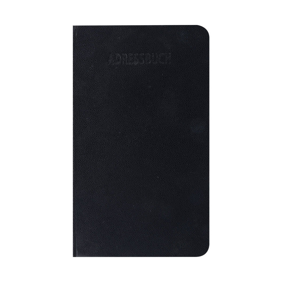 Adress- und Telefonbuch, 9,2 x 15,8 cm, sortiert STYLEX 46606 STYLEX 46606 8x15cm Farb. Sort. Uni