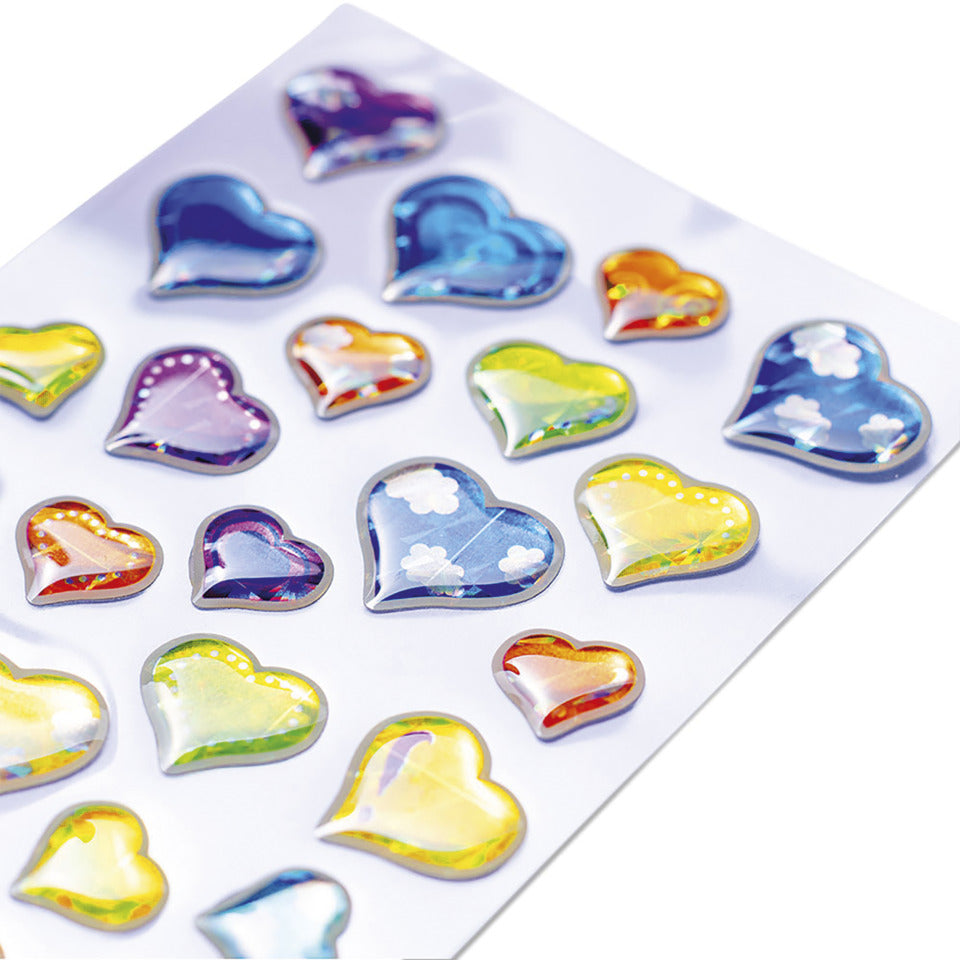 Sticker Herzen, Stone, 25 Stück HERMA 5217