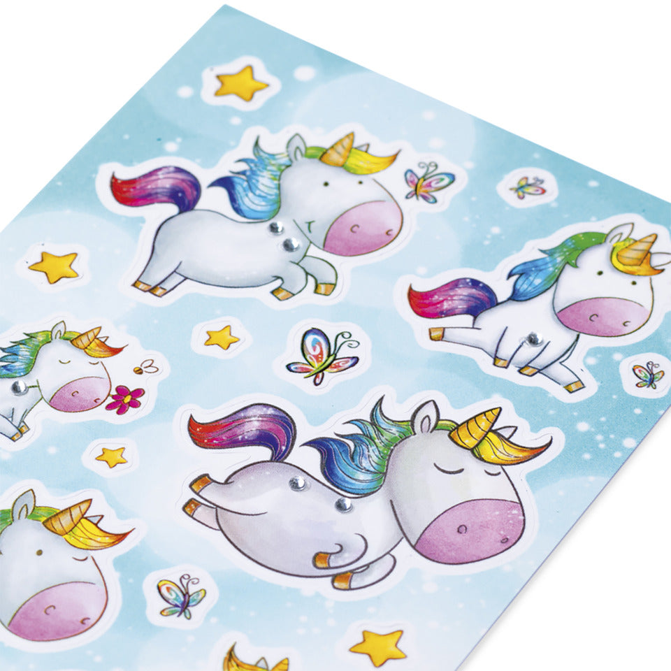 Sticker Einhorn Sternenstaub, Jewel, 6 Stück HERMA 15402 HERMA 15402 Jewel