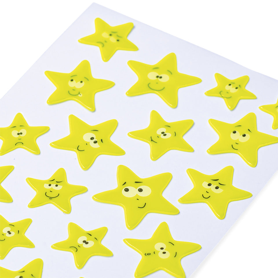 Sticker Sterne Neon-Gelb, 19 Stück HERMA 3714 HERMA 3714 Magicsticker