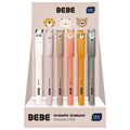Tintenroller BEBE Friends - radierbar, 0,5 mm, sortiert INTERDRUK I45301 INTERDRUK I45301/345325 6 Tiermotive i.D