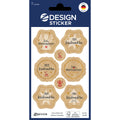 Weihnachtssticker Frohe Weihnachten, 8 Stück AVERY ZWECKFORM 52098 Z-DESIGN 52098