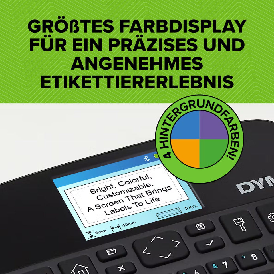 Beschriftungsgerät LabelManager™ 640 CB, QWZ-Tastatur DYMO 2202104 DYMO 2202104 QWZ-Tastatur