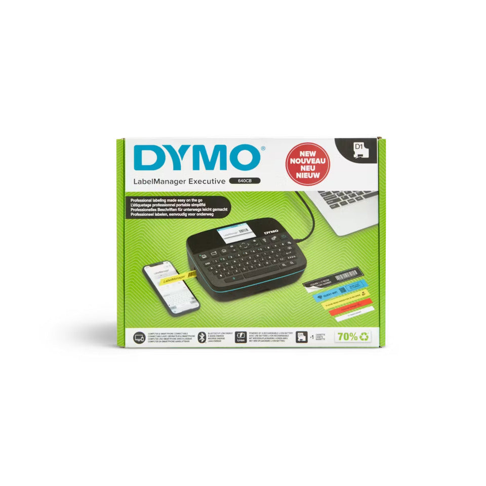 Beschriftungsgerät LabelManager™ 640 CB, QWZ-Tastatur DYMO 2202104 DYMO 2202104 QWZ-Tastatur