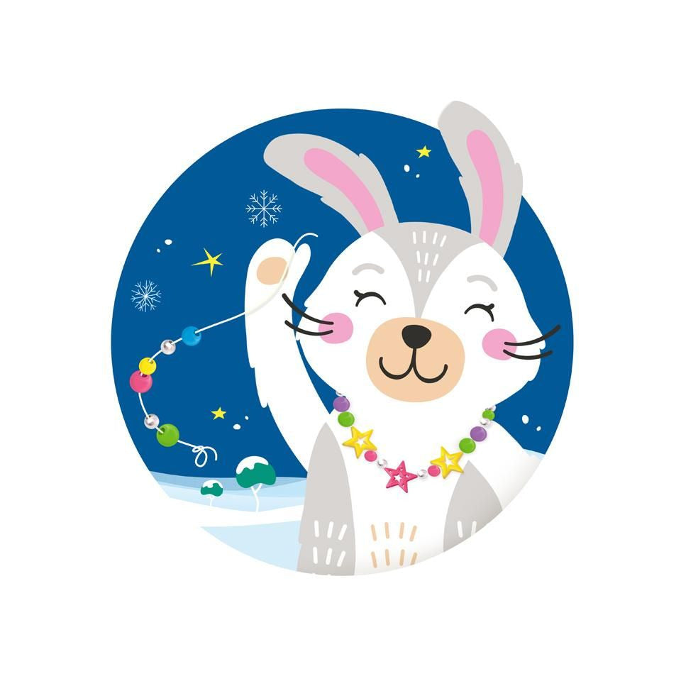 Schmuckset Magic Moments Snow Friends - 80-teilig TRENDHAUS 966551 TRENDHAUS 966551 Snow Friends 80tlg.