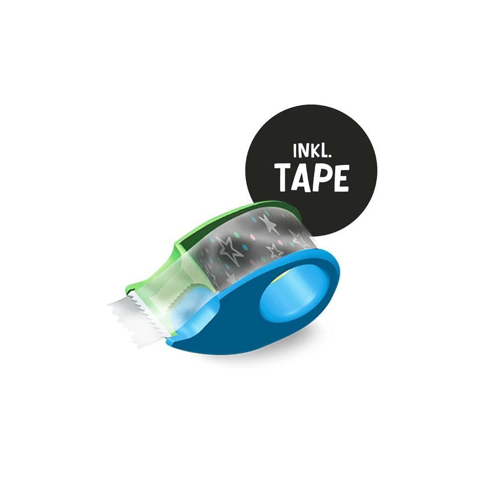Klebeband-Abroller inkl. transparentem Tape, 3-fach sortiert TRENDHAUS 965509 TRENDHAUS 965509 Alles f.d.  10 m 19 mm