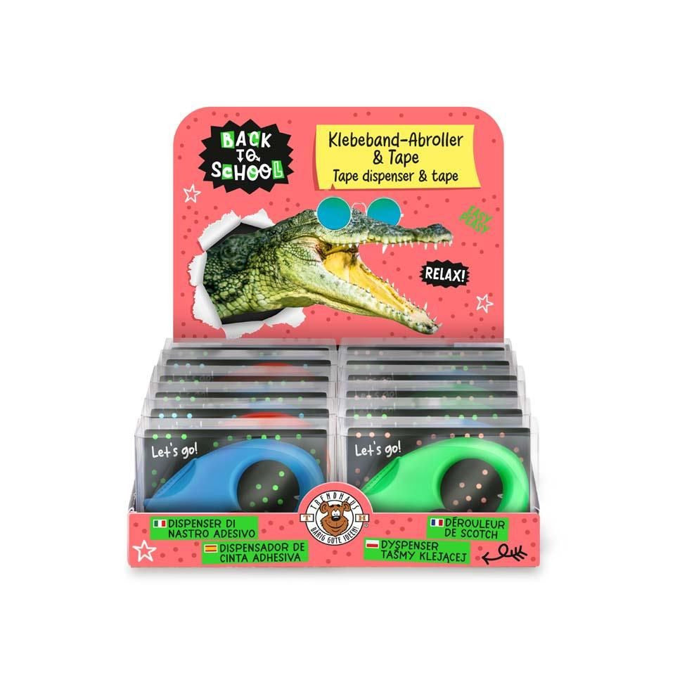 Klebeband-Abroller inkl. transparentem Tape, 3-fach sortiert TRENDHAUS 965509 TRENDHAUS 965509 Alles f.d.  10 m 19 mm