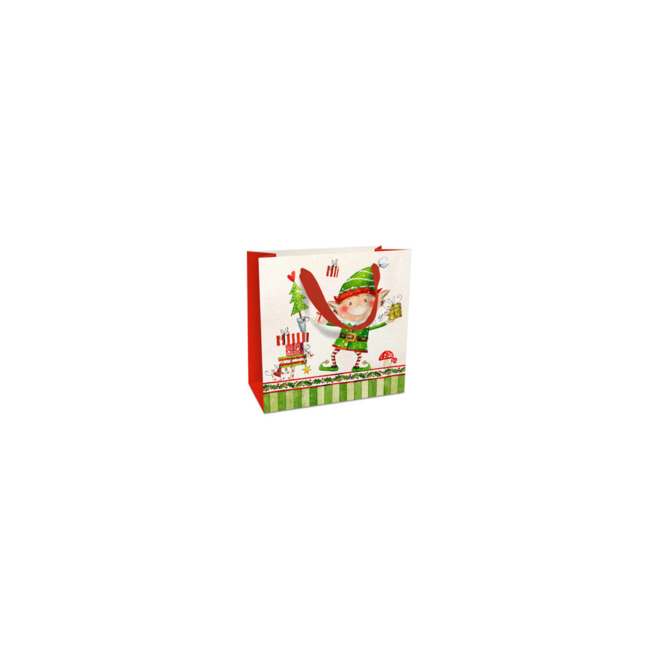 Weihnachts-Geschenktragetasche Kind Alfred, 17 x 17 x 8 cm BRAUN+COMPANY 1645-25501 BRAUN + COMPANY 1645-25501 17x17x8cm