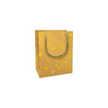 Weihnachts-Geschenktragetasche Sternchen, 15 x 12 x 6 cm, gold BRAUN+COMPANY 1691-25609 BRAUN + COMPANY 1691-25609 15x12x6cm