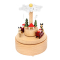 Spieluhr Rentierschlitten natur    15x15x18cm DONAU 57185 DONAU home 57185 15x15x18