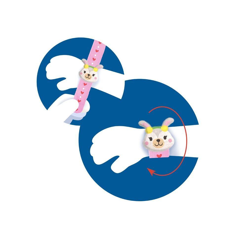 Plüsch Snap-Armband, 3-fach sortiert TRENDHAUS 966421 TRENDHAUS 966421 Snow Friends