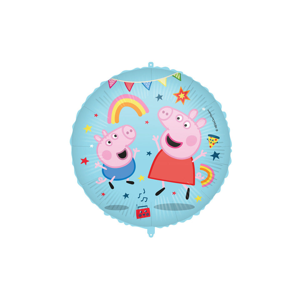 Folienballon Peppa Pig Messy Play, Ø 46 cm PROCOS F093038 PROCOS F093038 46cm