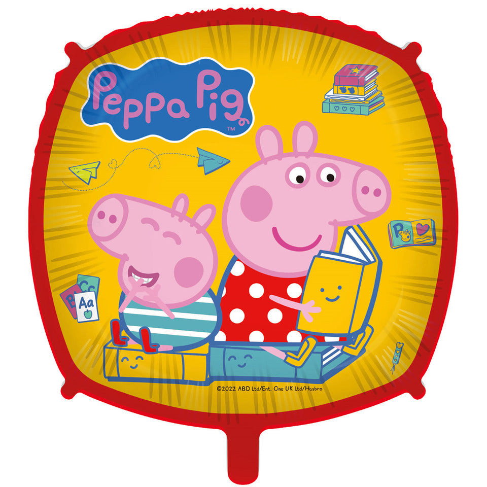Luftballon Peppa Pig Quadrat, Ø 46 cm PROCOS F094998 PROCOS F094998 46cm