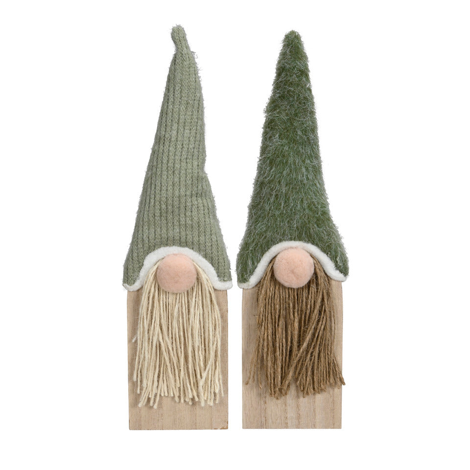 Weihnachtsfigur Wichtel, 8 x 4,5 x 32 cm, MDF, grün POSIWIO 670339032901 POSIWIO 670339032901 8x4,5x32cm