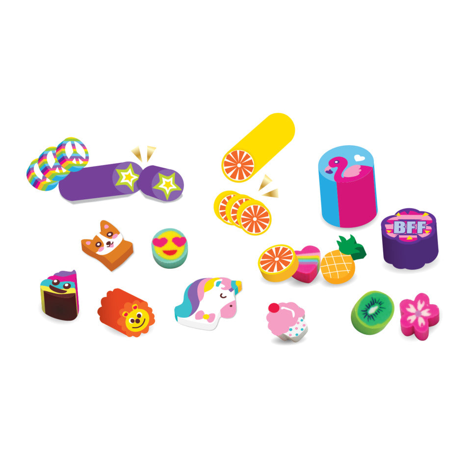 Bastelset Creative Studio Einhorn 3D Charms - Nachfüllpack, 24-teilig XTREM 00430 XTREM 00430 Einhorn Nachfüllpack 24tlg.