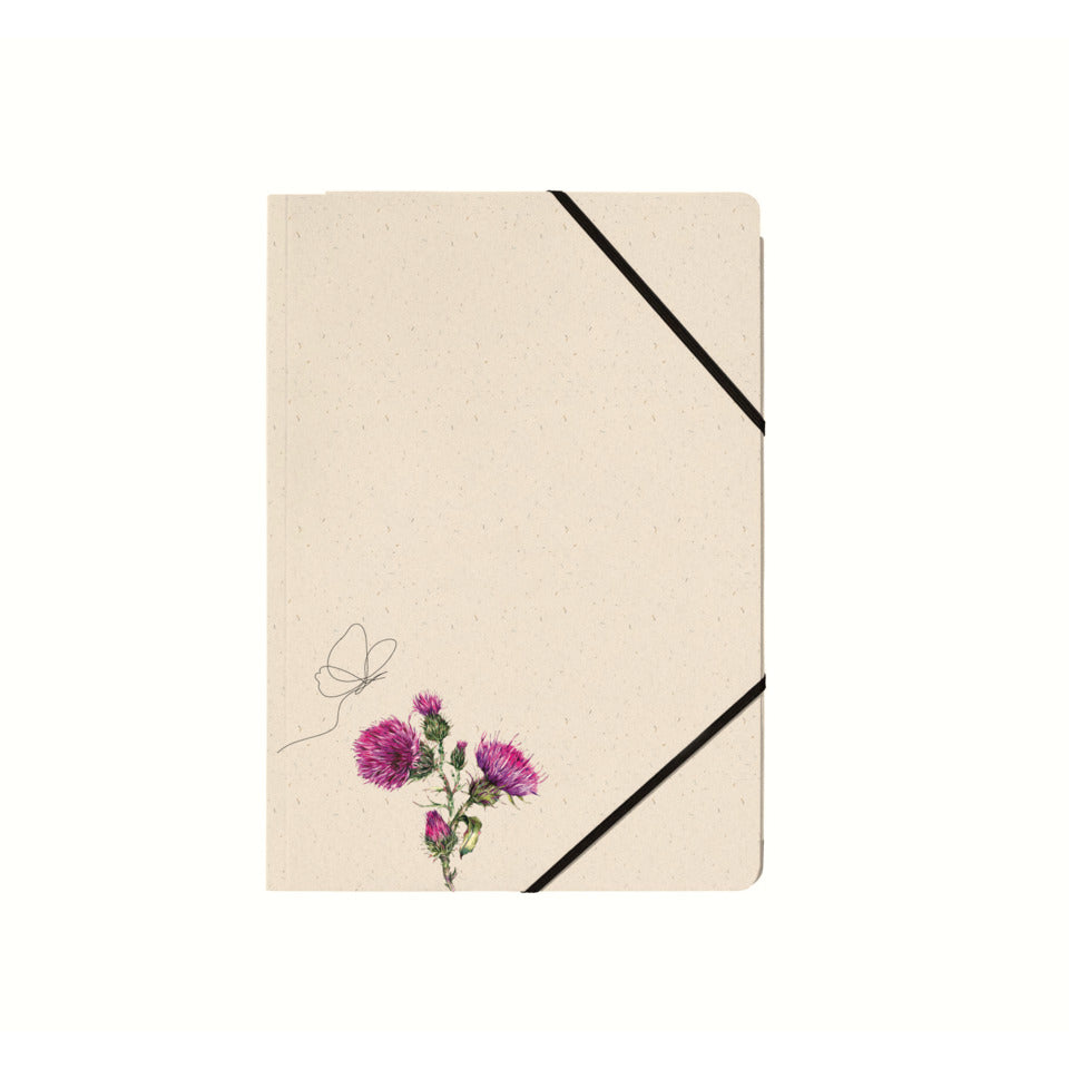 Gummizugmappe, A4, Graspapier DONAU 8643338-99