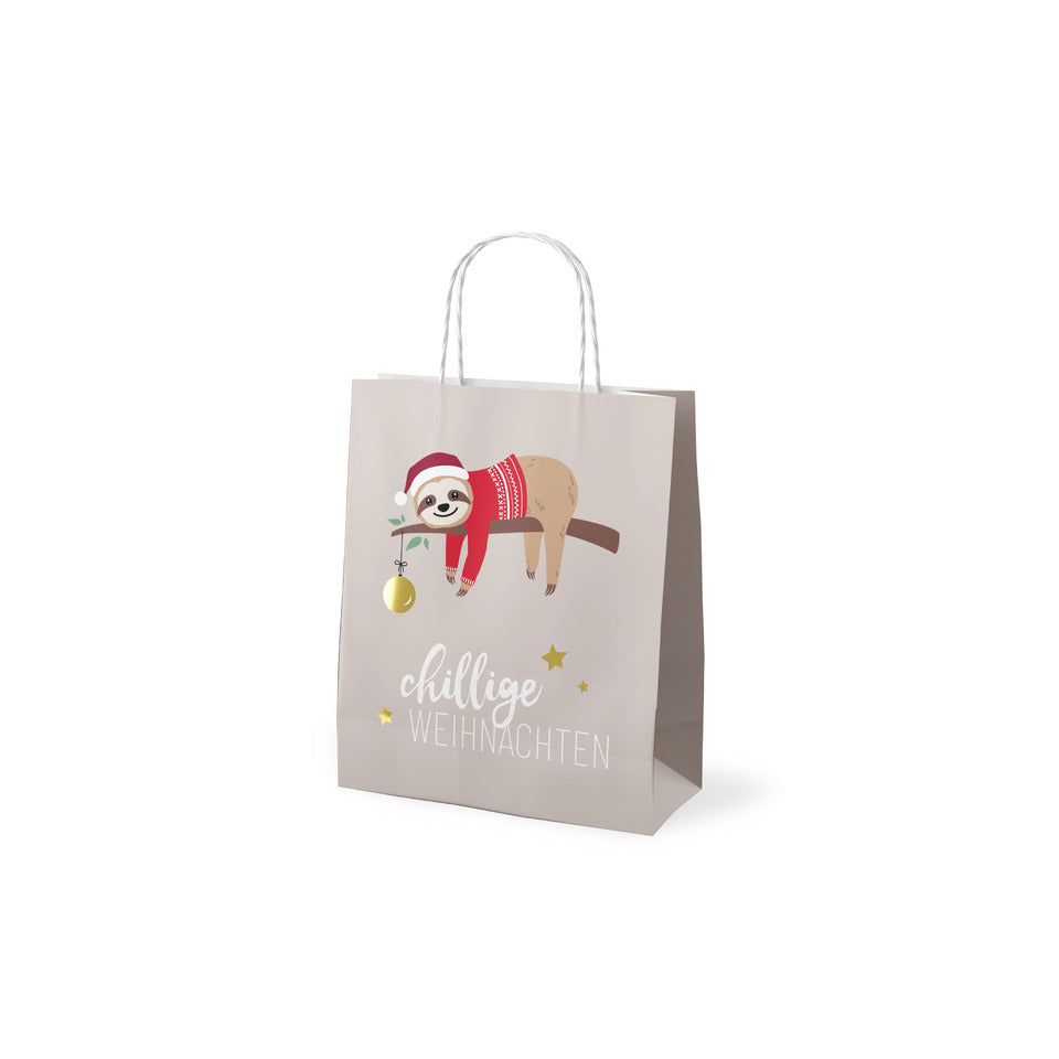 Weihnachts-Geschenktragetasche Chiller, 20 x 24 x 9 cm FÜR DICH 991163 FÜR DICH 991163 24x20x9cm