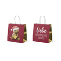 Weihnachts-Geschenktragetasche Bär, 15 x 15 x 8 cm FÜR DICH 992161 FÜR DICH 992161 15x15x8cm