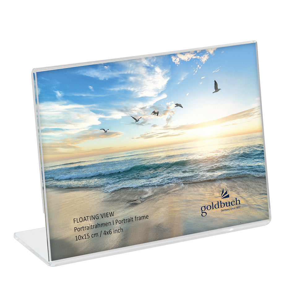Bilderrahmen Floating View  transparent GOLDBUCH 95 0062 GOLDBUCH 95 0062 f.10x15cm Acryl